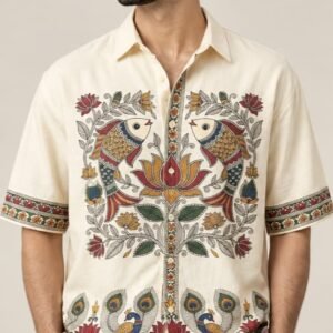 HAND PRINTED SHIRT FOR MEN /BELMONN
